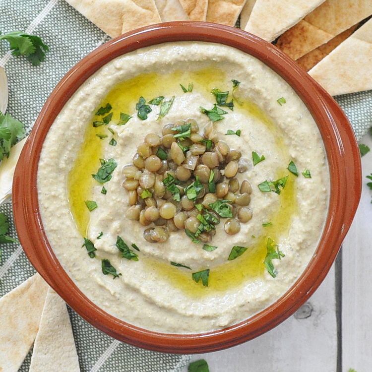 Better Than Chickpea? Creamy Lentil Hummus Recipe