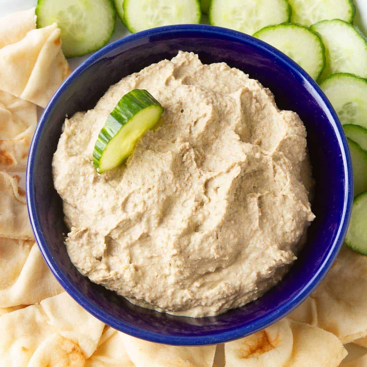 Minute Lentil Hummus: Quick, Healthy Snack & Dip
